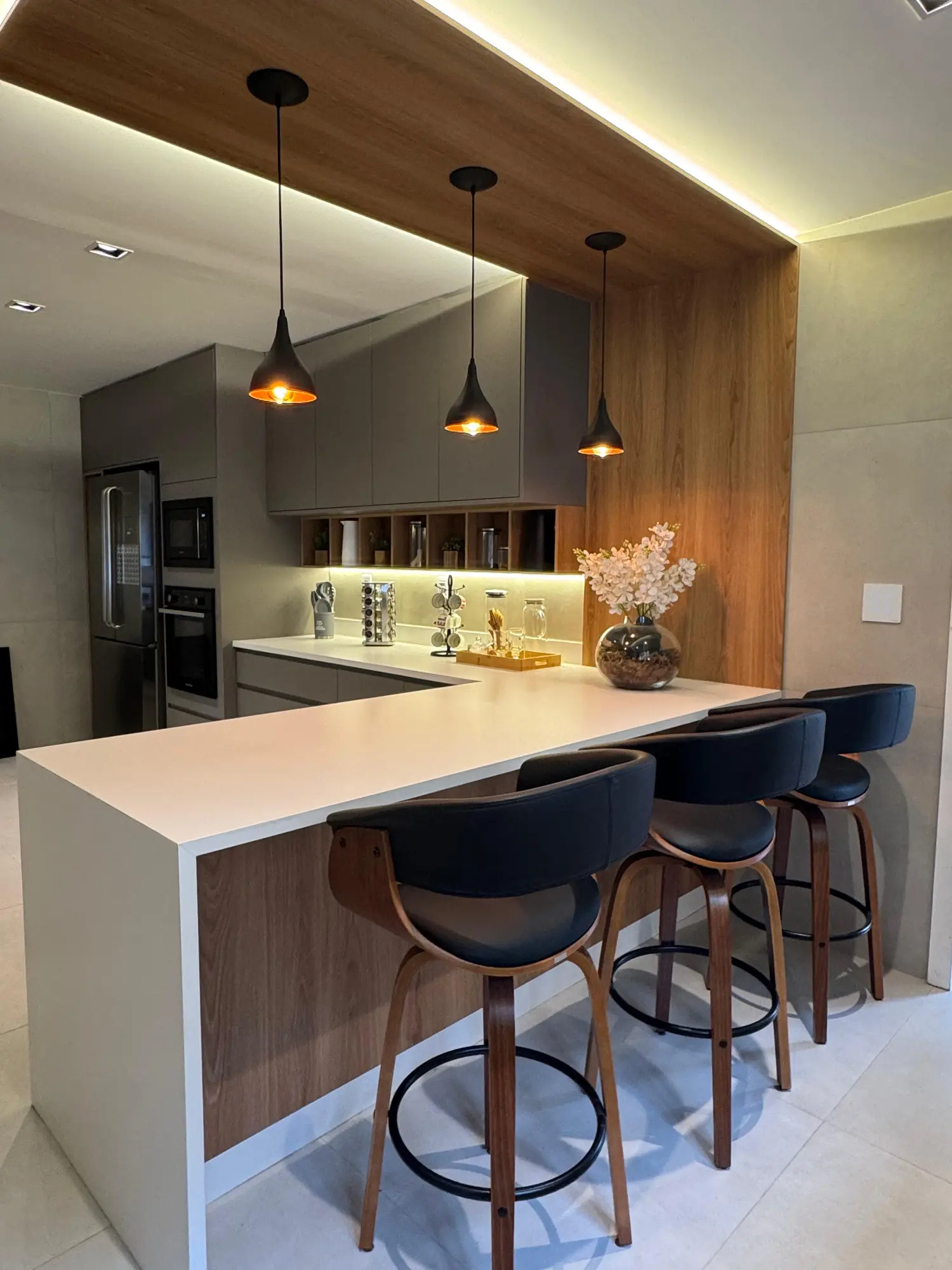 Projeto de cozinha planejada da IdealPlan
